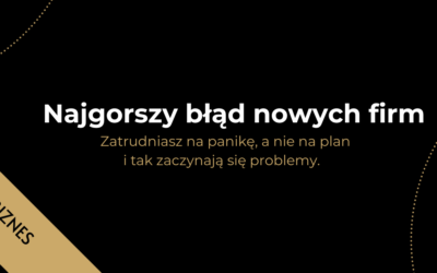 Najgorszy błąd nowych firm w Norwegii. Zatrudniasz na panikę, a nie na plan i tak zaczynają się problemy.